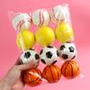 Pelota de esponja de espuma de PU 6.3 pelota sólida fútbol baloncesto tenis béisbol pelota de entrenamiento de muñeca juguete pelota elástica
