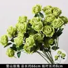 Ramo de Plantas Verdes para Boda, Hojas de Árbol, Espárrago, Arreglo Floral, Hierba de Planta, Decoración de Salón de Bodas, Hojas Verdes, Arreglo Floral Artificial
