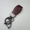 Llavero Colgante de Coche Personalizado Lindo Corto con Patrón de Cocodrilo Francés Joyería Llavero Anti-Pérdida Herrajes para Equipaje