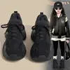 Zapatos de Papá para Niñas 2026 Nuevos Zapatos Deportivos Infantiles Otoño/Invierno Zapatos Casuales con Felpa para Niños Grandes y Medianos Zapatos Versátiles para Niñas