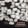 Diamante satélite de cristal de diamante con forma especial, punta inferior, ojo de caballo, gota de agua, corazón, rectangular, ovalado, joyería para uñas DIY, taladro