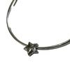 M Cartas Familiares Collar Estrella 2023 Nueva Entrada Diseño Nicho de Lujo Collar Celebridad de Internet Cadena Clavícula Dulce Cool Spice Girls para Mujer