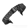 Adequado para Pulseiras Apple iWatch, Pulseiras de Aço Inoxidável Sólido de Três Elos, Cinco Elos, Sete Elos e Estilo Cintura Estreita para Huawei/Xiaomi