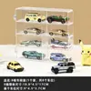 Em estoque Caixa de Armazenamento de Modelo de Carro Duomeka Suporte de Exibição de Acrílico Brinquedo Infantil carro esportivo Hot Wheels Transparente