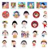 50 pegatinas creativas de dibujos animados de Cherry Maruko para decorar cuadernos, refrigeradores y papelería.