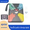2022 venda quente cartão dos desenhos animados Livro de quatro grades bolso monstro cartão Bag Magic baby card livro de armazenamento