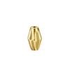 Plata de ley S925 flor de coche grano recto oliva ovalado cuentas de plata accesorios de joyería DIY cuerda para llevar cuentas chapadas en K oro cuentas sueltas