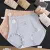 90-135 jin De Rong fleece escovado moderno controle de barriga estampado 10A virilha antibacteriana saudável respirável confortável calcinha feminina