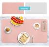 Tapete de mesa de escritório PU spot de couro impermeável oversized mouse pad PVC pad livro desktop leather pad grande jogo Personalizado