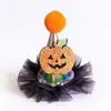 Accesorios para el Cabello con Atmósfera de Halloween Aro para el Cabello con Red de Moño de Calabaza Divertido para Mujeres Niños Diadema Nueva 2026 Tocado