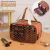 Bolsa de maquillaje de PU, bolsa de almacenamiento de viaje, bolso de mano para gimnasio con separación de seco y húmedo, bolsa deportiva impermeable para natación, neceser multicapa