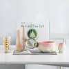 Amazon Transfronterizo Nuevo Cuenco de Cerezo y Matcha Set de Té Matcha Batidor de Matcha Bai Benli Herramienta para Hacer Té Dinastía Song Set