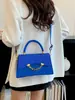 Bolso de Mano para Mujer Verano 2025 Nuevo Bolso Cuadrado Pequeño Transfronterizo con Acabado de Alta Gama, Bolso Cruzado Versátil, Bolso Pequeño de Moda