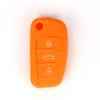Adecuado para funda de llave de coche plegable de 3 botones Audi A1 con gota de pegamento estándar, funda protectora para control remoto en stock al por mayor