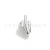 Joyería para Piercing de Titanio F136 de Cuerpo Completo Transfronteriza Piercing para Cartílago de la Oreja con Forma de Cruz Estrella Luna Corazón