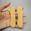 Almohadillas para Talón con Forma de Luna para Tacones Altos, Almohadillas para Talón Anti-Rozaduras, Plantillas de Media Talla, Almohadillas de Talón de Silicona Transparente, Almohadillas Crescentes para Tacones de Aguja
