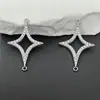 Pendente Versátil de Cobre com Zircônia Microincrustada para Mulheres Tendência Influenciador Moda ao Vivo Acessórios Versáteis DIY Fonte de Fábrica Joias Atacado