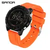 Reloj Sanda con Logo Impreso Multifunción Conteo de Pasos y Calorías Reloj Deportivo Reloj Digital Personalizado Fábrica de Origen
