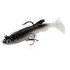 Pescado suave recubierto de plomo Señuelo suave de pesca de plomo pescado recubierto de plomo cebo falso de pescado simulación suave comercio electrónico transfronterizo 8cm/13gPescado recubierto de plomo con cola en T