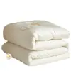 Colcha Autêntica Feita à Mão de Seda de Amora, Colcha de Inverno, Espessa e Quente, Fibra de Soja, Primavera e Outono, Núcleo da Colcha 100% Algodão, Conjunto de Colcha de 5kg