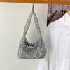 Bolsa de Mão Tendência Estilo Coreano com Lantejoulas Grande Capacidade Nova Moda Primavera e Verão 2025 Design de Nicho Bolsa de Ombro Gipsophila
