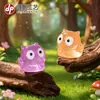Muñeca de búho de ojos grandes luminosa para Nuevo Producto Transfronterizo, Adornos DIY para Paisajismo de Jardín y Granja, Micro Paisaje, Adornos Pequeños