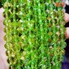 Bola de Flores Cristal Facetado Cuentas de Cristal Hilo de Cuentas Cuentas Sueltas de Vidrio Cuentas de Vidrio Accesorios para Joyería DIY Materiales para Cadena de Teléfono Móvil