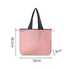 Bolsa de compras plegable transfronteriza, bolsa ecológica portátil para supermercado, elegante bolsa de mano para la compra, bolsa de tote ecológica para la compra