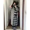 Abrigo de Lana de Avena para Mujer 2025 Otoño e Invierno Nuevo Estilo Coreano Suelto Largo Medio Popular Abrigo de Lana