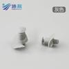 Tapones de oídos en espiral de silicona para natación, impermeables, anti-asfixia, con clip nasal suave, en caja, disponibles en stock, tapones de oídos en espiral imprimibles.