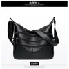 Comercio Exterior 2025 Nueva Tendencia Transfronteriza Bolso de Mujer de Moda Piel Suave Gran Capacidad Bolso de Hombro Cruzado para Madre