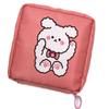 Bolsa de Almacenamiento de Algodón Sanitario Estilo Coreano ins Portátil para Mujer Ropa Período Canónico Bolsa de Almacenamiento de Compresas Mensuales Bolsa para Toallas de Señora