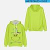 Sudadera con capucha digital 3D de Grinch, monstruo de pelo verde, para hombre y mujer, disfraz de Halloween, 2023