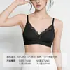 Sutiã de Renda Francesa com Bojo Triângulo para Mulheres Fino Push-up Seios Pequenos Lingerie Sexy Liquidação Fora de Época