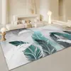 Alfombra de terciopelo de cristal francés para suelo, sala de estar, resistente a las manchas y fácil de cuidar, alfombrilla para sofá y mesa de café, dormitorio, mesita de noche, manta antideslizante