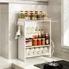 Prateleira Vertical para Temperos Cozinha Próspera Prateleira de Armazenamento de Condimentos de Bancada de Camada Dupla Prateleira de Armazenamento Multifuncional Modelo de Armazenamento para Atacado
