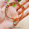 Pulsera Simple de Hilo Rojo de la Suerte para el Año del Caballo, Hilo Sencillo para la Buena Fortuna, Pulsera de Hilo Rojo para el Festival del Bote del Dragón, Pulsera de Hilo de Cinco Colores, Pulsera para Bebé