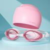 Gafas de natación para adultos, montura grande, HD, impermeables, antivaho, para miopía, buceo, protección ocular, gafas de natación, equipo profesional, gorro de natación transfronterizo