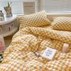 Núcleo de Colcha Funda de Colcha Extraíble y Lavable Kit Juego de Dos Piezas para Cama Funda de Colcha Cálida Engrosada para Otoño e Invierno