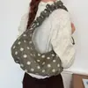 Bolso de Lunares para Mujer 2026 Modelo Nuevo Bolso de Hombro con Aspecto de Alta Gama Bolso Cruzado para el Trabajo Bolso Vintage Tipo Dumpling para Mujer