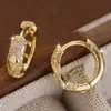 Bestseller transfronterizo: Pendientes huecos de estilo cruz exquisitos y compactos, pendientes de estilo vintage, regalo exquisito, accesorios para orejas de fiesta