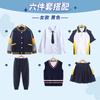 Uniformes de Jardim de Infância, Uniformes de Beisebol para Primavera e Outono, Uniformes de Classe de Três Peças para Crianças Novas, Roupas Esportivas para Alunos do Ensino Fundamental I e II