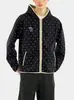 Moletom Cardigan com Capuz de Bolinhas Americano para Homens e Mulheres 2026 Nova Tendência Marca Solto Casual Jaqueta Moletom com Zíper Tendência