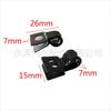Aplicable a clip de tira decorativa de chapa de acero para automóvil clip de tira decorativa de metal para automóvil hebilla de clip de resorte en forma de U