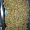 500g pan de hojuelas redondo Salvado crujiente Salvado horneado materias primas hojuela filete de pollo filete de pollo frito rebanadas de hojuela