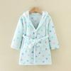 Roupas de Inverno para Meninos e Meninas para Ficar em Casa Roupas Infantis Roupão Infantil Camisola Flanela Espessa Pijamas de Fleece Coral Infantil