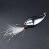 Chang Fishing Forte Refletivo Ma Kou Wang 2.5g/3.5/5g Pena Anzol Simples Lantejoula Dourada Prateada Isca Luya Equipamento de Pesca