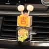 Frasco Vazio de Perfume para Carro Frasco de Aromaterapia para Carro Óleo Essencial Aromaterapia Mini Saída de Ar Volatilização e Decoração de Fragrância
