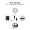 Auriculares 2.4g Abejita Amplificador de Enseñanza Micrófono de Diadema con Gancho para la Oreja Tarjeta de Sonido Auriculares Inalámbricos
