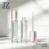 Tubos de Brillo de Labios de Doble Capa Redondos Jinze para Pedidos, Envases de Brillo de Labios, Materiales de Empaque de Tubos Vacíos de Plástico